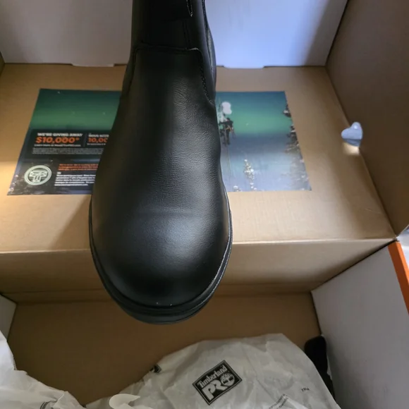 Timberland PRO Black Chelsea Boots - Picture 3 of 4